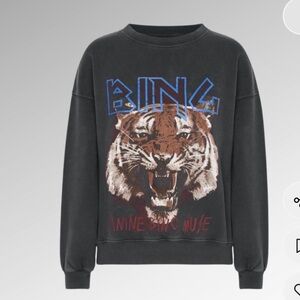 Anine Bing tiger sweatshirt size XS